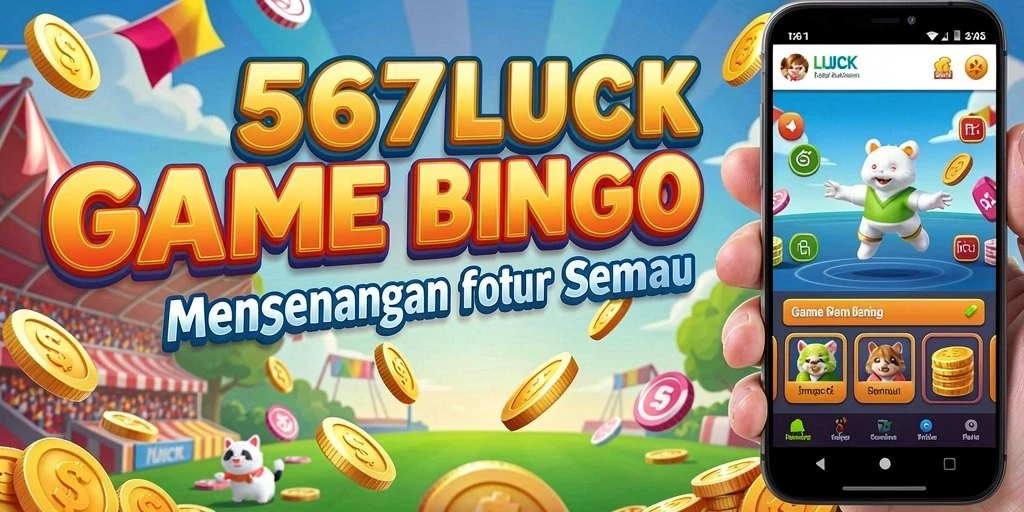 Tampilan gameplay seru dari 567LUCK yang menampilkan aksi Bingo.