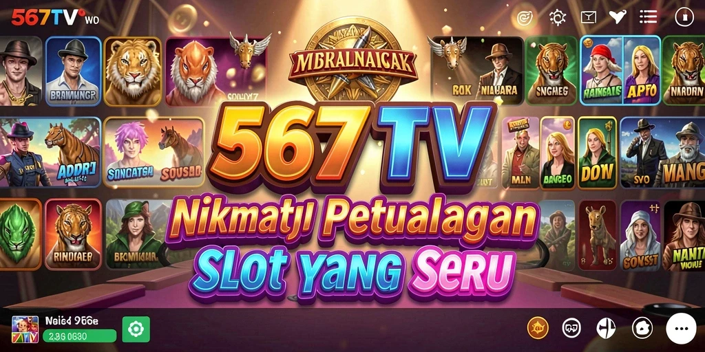 Gameplay seru dari aplikasi slot 567TV yang memikat.