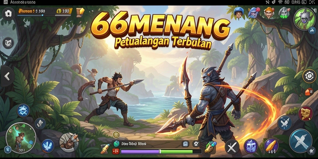 Screenshot gameplay menunjukkan dunia luas yang dapat dijelajahi.
