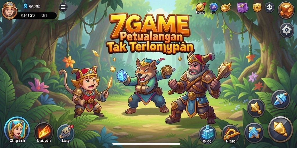 Tangkapan layar 7GAME menampilkan aksi seru dalam petualangan yang mendebarkan.