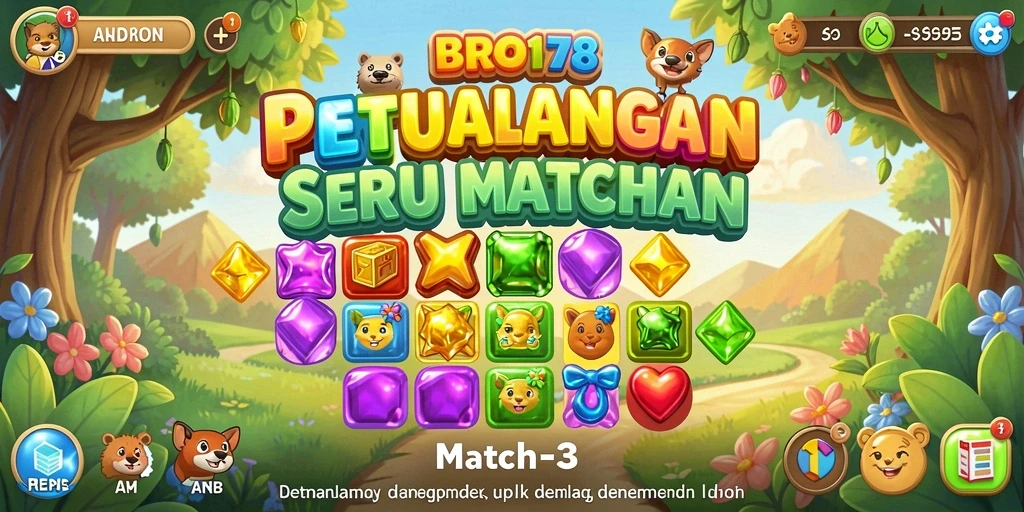 Tampilan menarik dari gameplay GRATIS di BRO178.