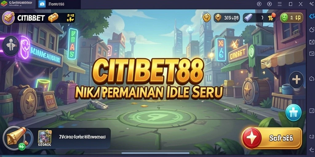 Tampilan gameplay yang menarik dari CITIBET88 saat mengumpulkan sumber daya Idle.