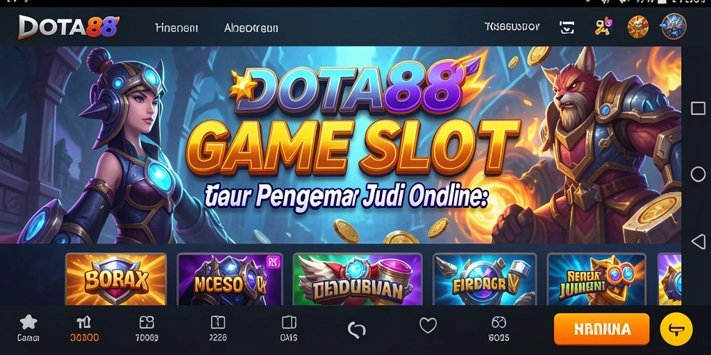Screenshot gameplay dari DOTA88 menampilkan keseruan bermain Slot.