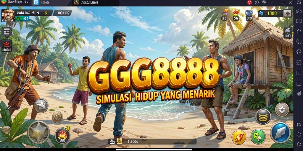 Gameplay menarik GGG888 dalam simulasi kehidupan sehari-hari.