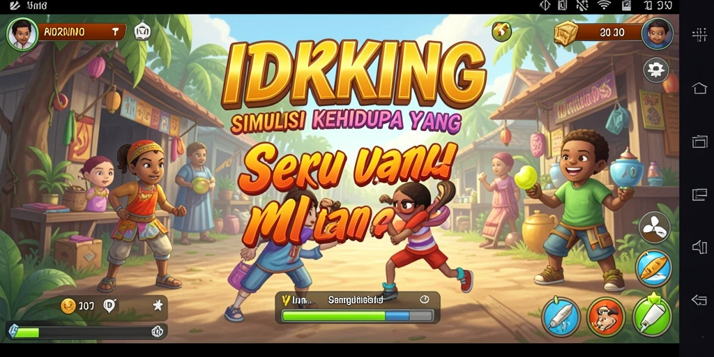 Tangkapan layar IDRKING menampilkan gameplay menarik dengan karakter yang sedang berinteraksi.