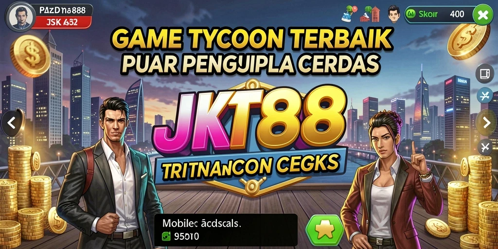 Gameplay menarik dengan berbagai pilihan strategi bisnis.