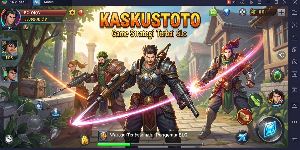 Tampilan menarik dari gameplay KASKUSTOTO yang menegangkan.