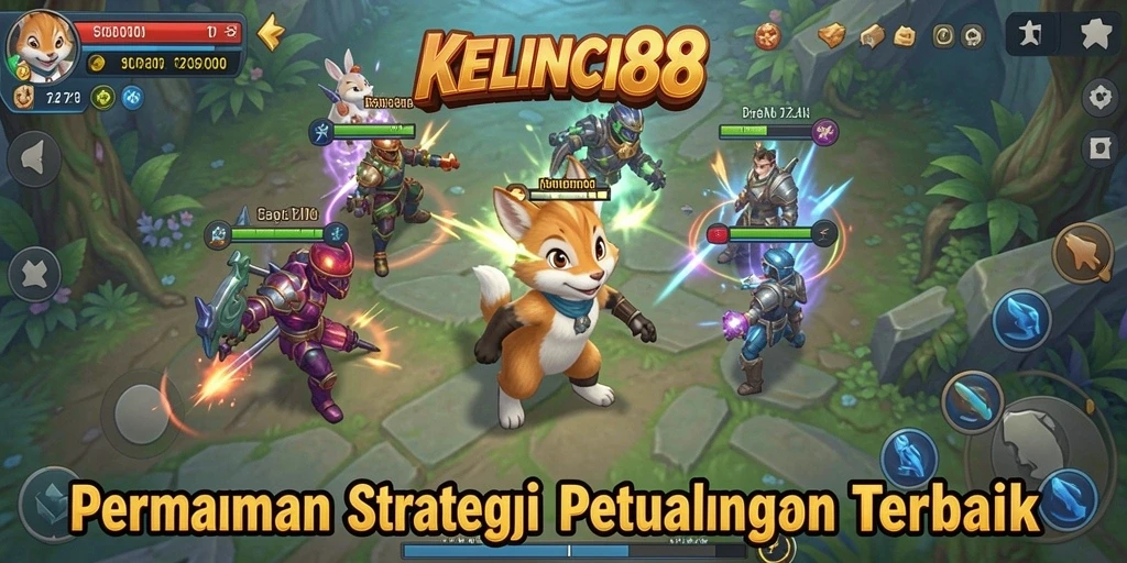 Tampilan gameplay KELINCI88 yang seru dan mendebarkan.