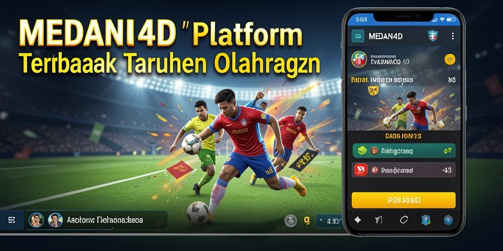 Tampilan gameplay <strong>MEDAN4D</strong> dengan fitur taruhan olahraga yang menarik.