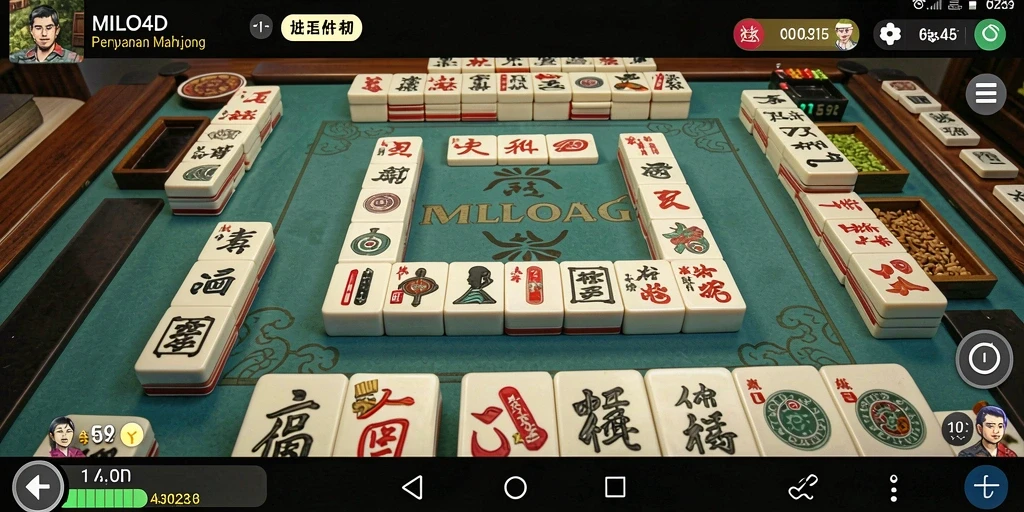 Gameplay menarik dari MILO4D yang menunjukkan keseruan bermain Mahjong.