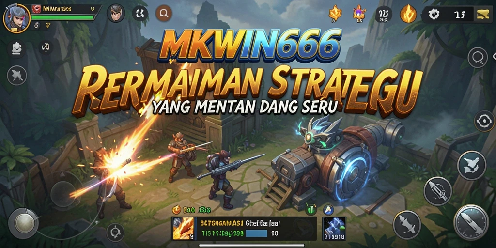 Tampilan gameplay MKWIN666 yang penuh strategi dan taktik.