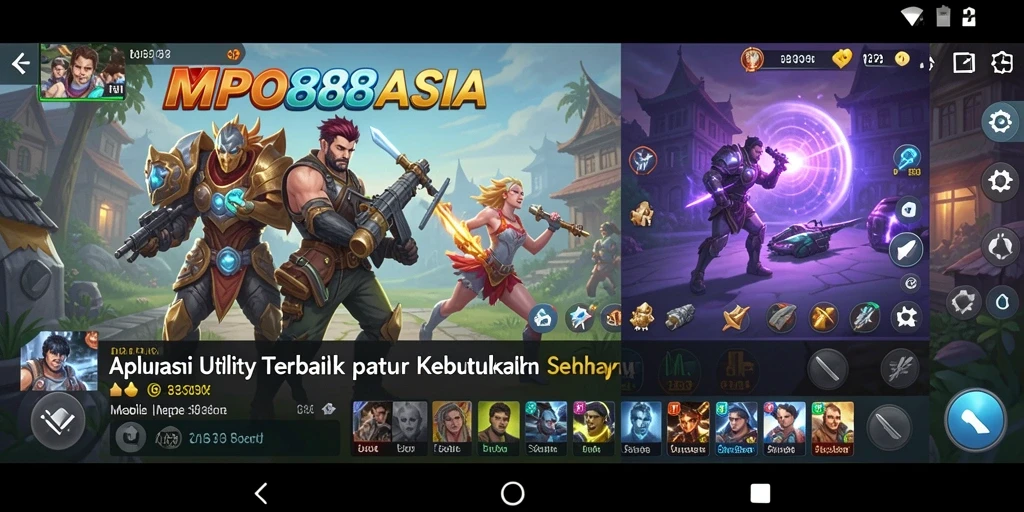 Tampilan antarmuka utama MPO88ASIA yang mudah digunakan.