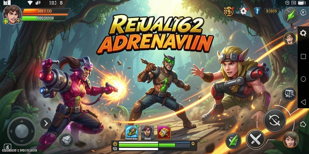 Tampilan gameplay seru dan menarik dari REMI62 yang penuh petualangan.