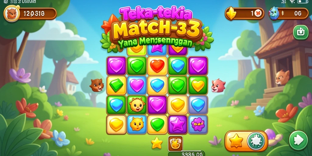 Tampilan gameplay S13 yang seru dengan grafik berwarna-warni.