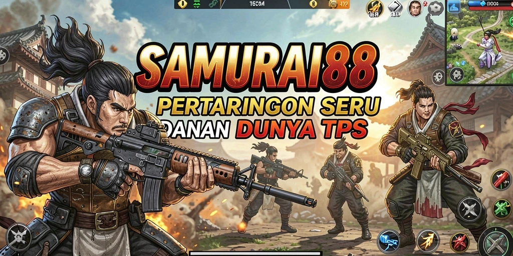 Tampilan gameplay seru SAMURAI88 dengan aksi yang mendebarkan.